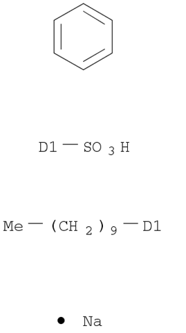 Benzenesulfonic acid, decyl-, sodium salt (1:1)